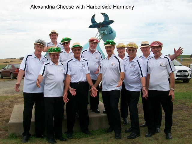 Singing For The Alexandria Cheese Co.
